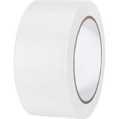 Többcélú PVC ragasztószalag (H x Sz) 33 m x 50 mm, fehér PVC 832450W-C TOOLCRAFT, tartalom: 1 tekercs (832450W-C)