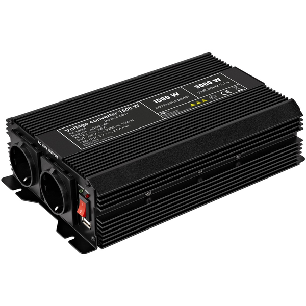 Goobay 58884 Autós inverter 12V / 1500W