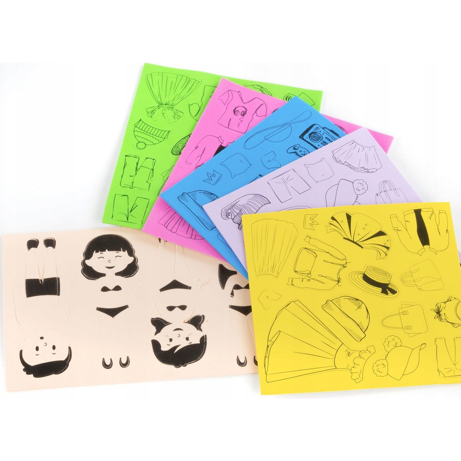 Kidea Dress Me up Matrica Készlet (MS80KA) (MS80KA)