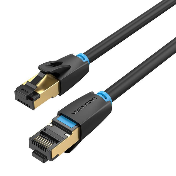 Vention IKABJ cavo di rete Nero 5 m Cat8 S/FTP (S-STP)