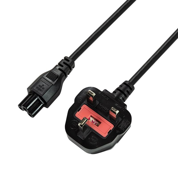 Logilink Power Cord, BS 1363-IEC C5,  black,  1,80m