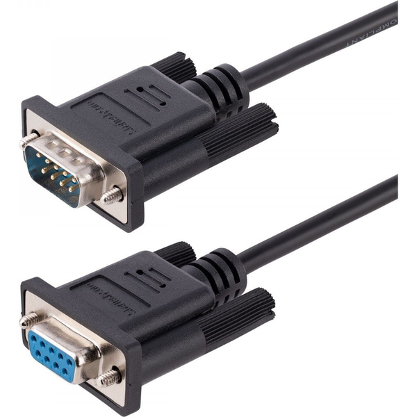 StarTech.com 9FMNM-3M-RS232-CABLE seriële kabel DB-9