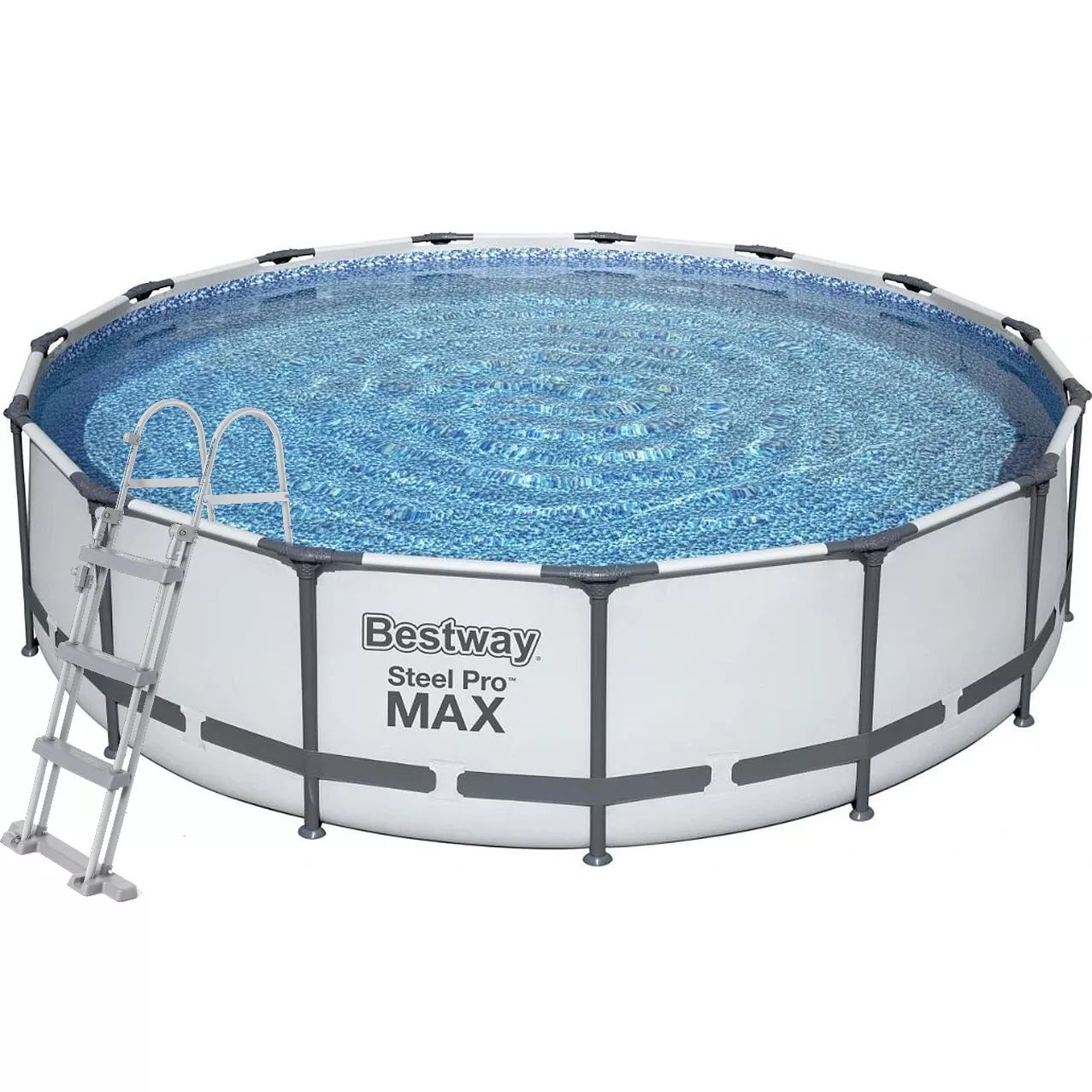 Bestway 56121 Steel Pro MAX Set fémvázas kerek medence (Ø 488 x 122cm) (56121)