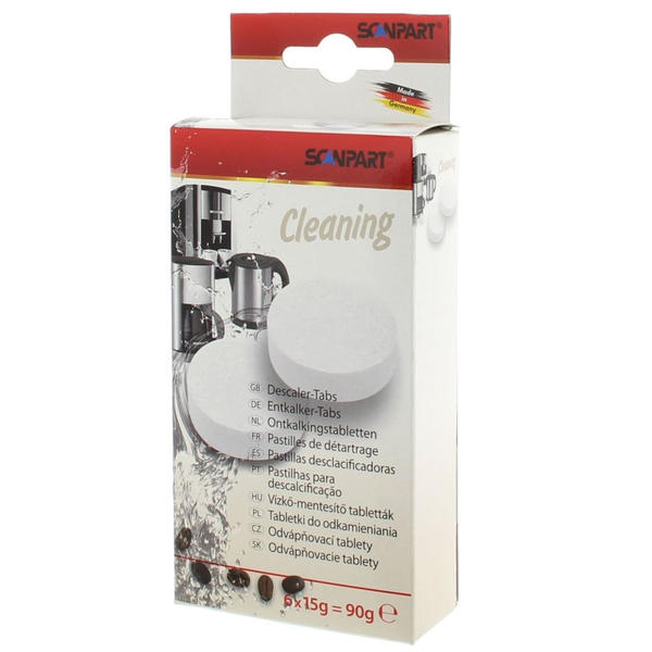 Odvápňovač v tabletách do kávovarů SCANPART Odvápňovací tablety Cleaning