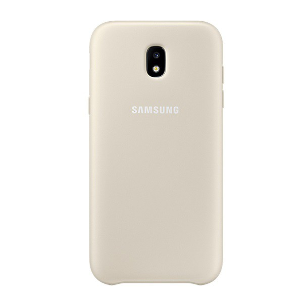SAMSUNG műanyag telefonvédő (dupla rétegű, gumírozott) ARANY [Samsung Galaxy J5 (2017) SM-J530 EU] (EF-PJ530CFEG)