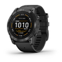 Garmin Epix Pro (Gen 2) okosóra 51 mm, szürke, fekete szilikon szíjjal (010-02804-21)