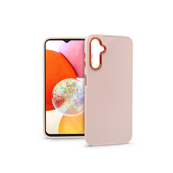 Samsung A145 Galaxy A14 4G szilikon hátlap - Frame - pink