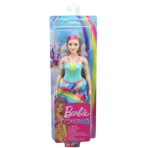 BARBIE PAPUSA PRINTESA DREAMTOPIA CU CORONITA ALBASTRA
