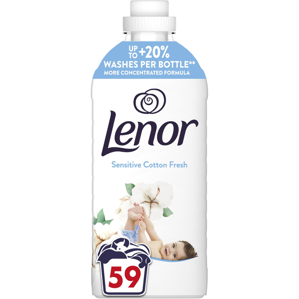 LENOR Sensitive Cotton Fresh 1,239 l (59 mosás)