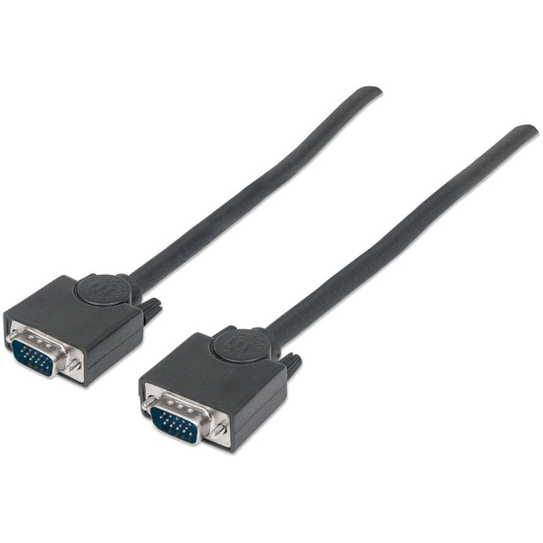 Manhattan 311731 VGA kabel 1,8 m VGA (D-Sub) Sort