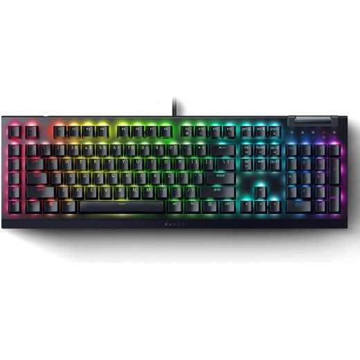 Razer Blackwidow V4 X Mechanical Gaming Keyboard, Green Switch, Us Layout, Wired, Black Razer