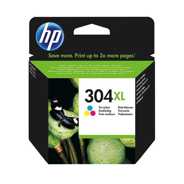 HP 304XL (N9K07AE) трицветна XL мастилена касета