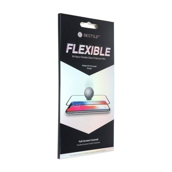 Folie protectie telefon, Egyeb Gyarto, Sticla, Compatibil cu Apple iPhone 12/12 Pro, Negru/Transparent
