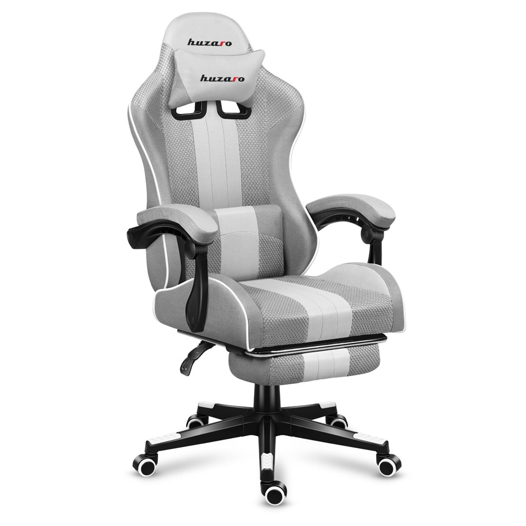 Huzaro Force 4.7 MESH Gamer szék - Fehér (HZ-FORCE 4.7 WHITE MESH)