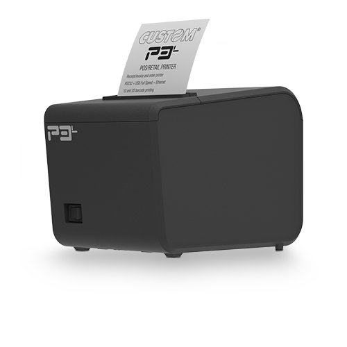 Custom CUSTOM P3L 203 x 203 DPI Przewodowa Termiczny Drukarka POS