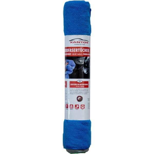 XANTOS Microfaser Rolle 35x40cm 3er-Set (514225)
