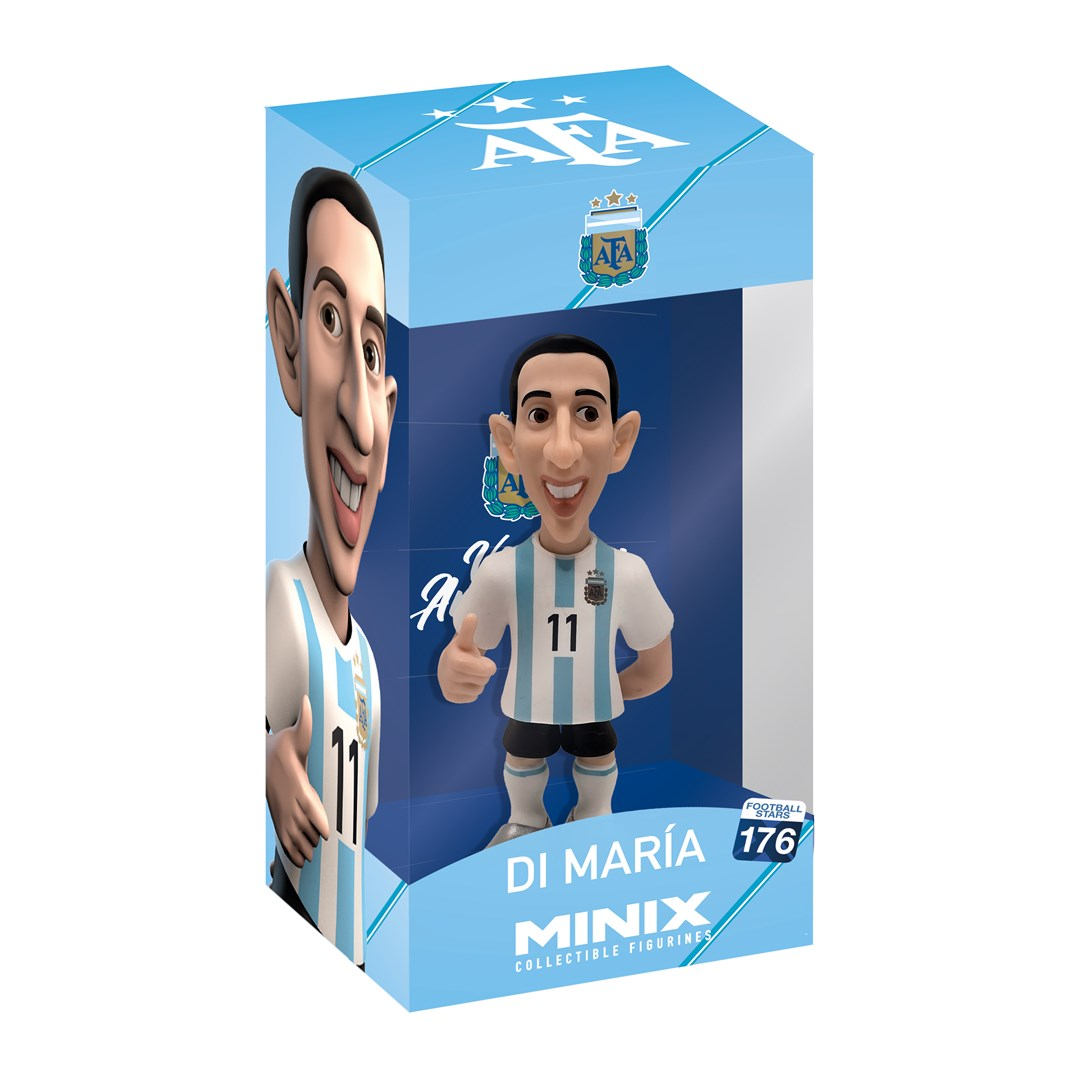 Minix 176 Football Stars - Argentina Angel Di Mara gyűjthető Focista figura 12cm (11728)