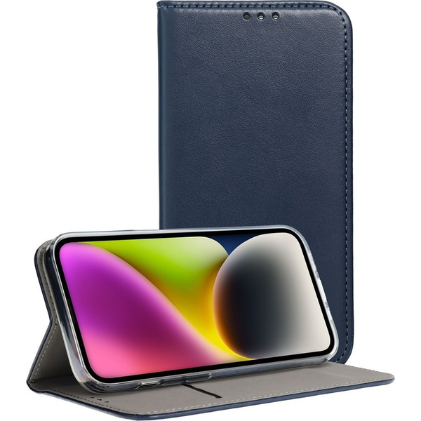 ZONE Magnet Book oldalra nyitható tok Samsung Galaxy A15 4G / A15 5G sötétkék