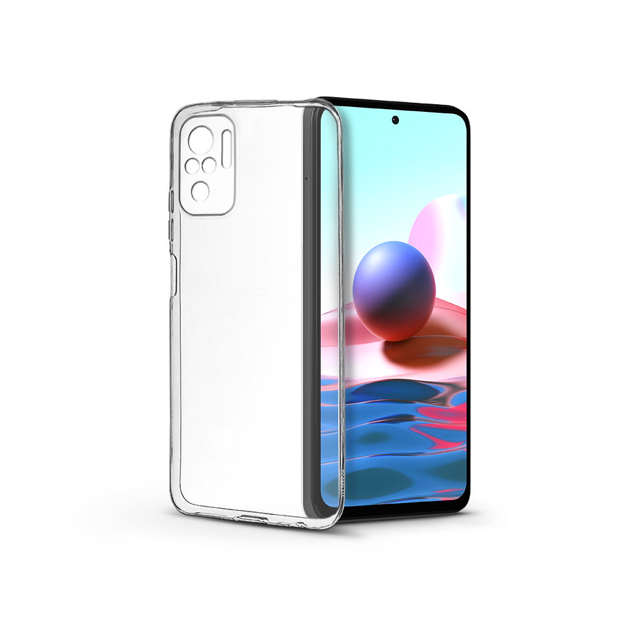 Xiaomi Redmi Note 10/Note 10S szilikon hátlap - Soft Clear - transparent (PT-6121)