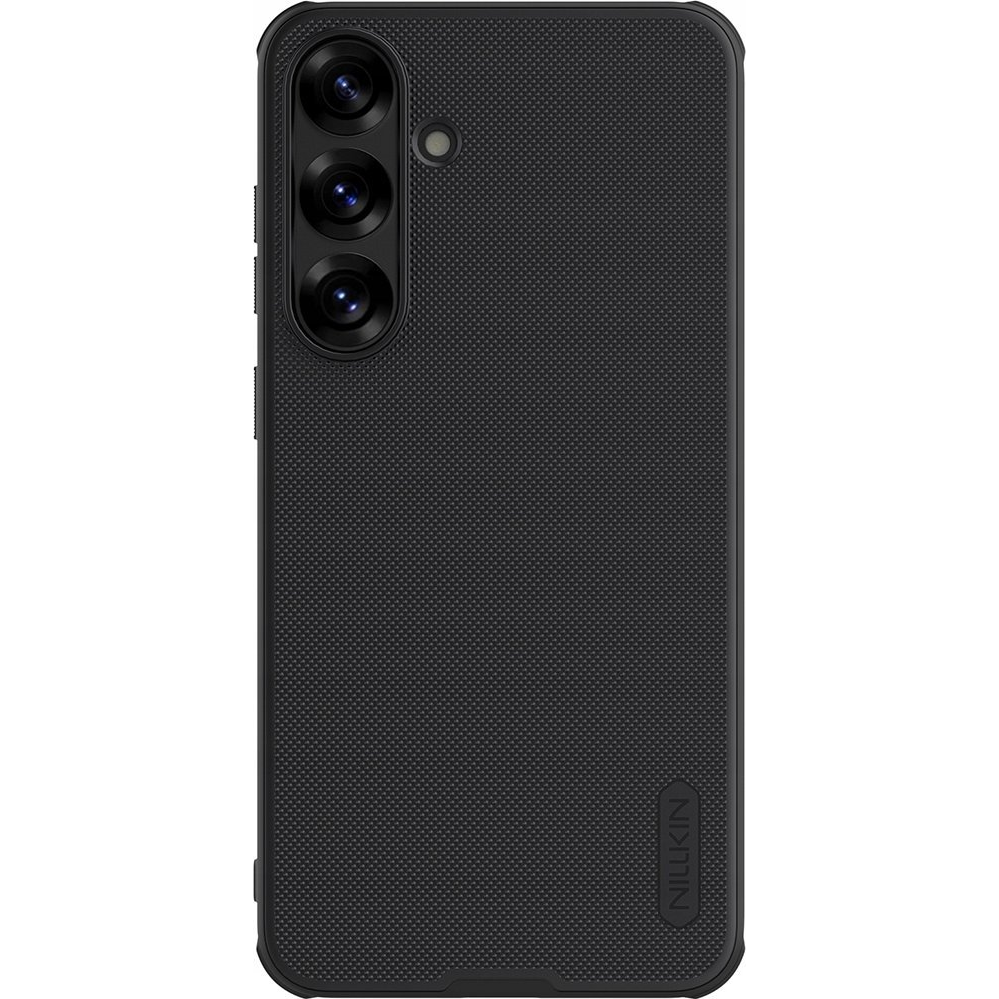 Samsung S25 Plus Nillkin Super Frosted Pro Magnetic Műanyag Telefonvédő Mágneses, Gumírozott, Fekete (6902048288478)