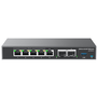 Grandstream GCC6010 VPN router, tűzfal, IP PBX, switch, 2x2,5Gb SFP, 5xGbE