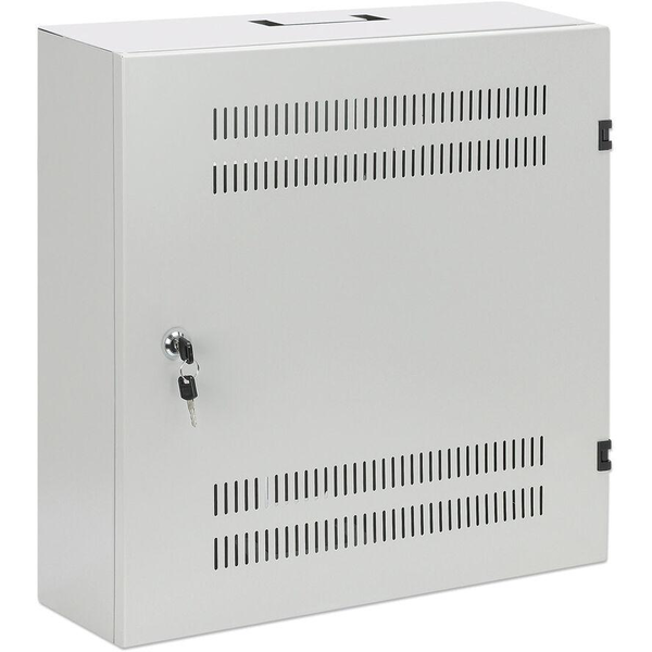 Шкаф с окачена поставка, Intellinet, 19'', 4U+2U, 540x550см, Сив