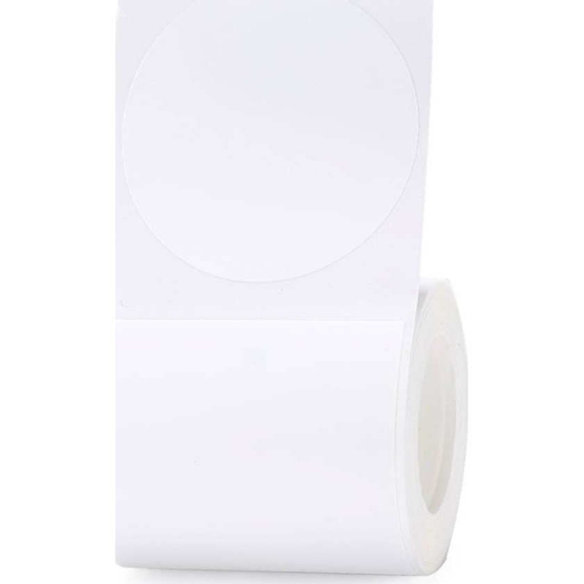 NIIMBOT Etikettek (tekercs) Ø 49 mm Fehér 150 db A2A68351901 Univerzális etikett (A2A68351901)