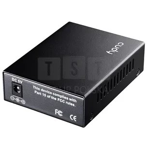 Cudy MC100SA-20 netværksomformer til medie 100 Mbit/s 1310 nm Enkeltilstand Sort