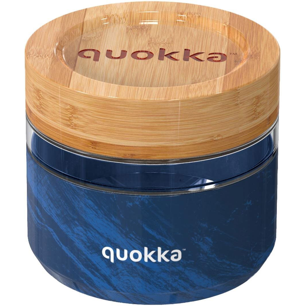 Quokka Deli Wood Grain Üveg ételtároló (8412497401239)