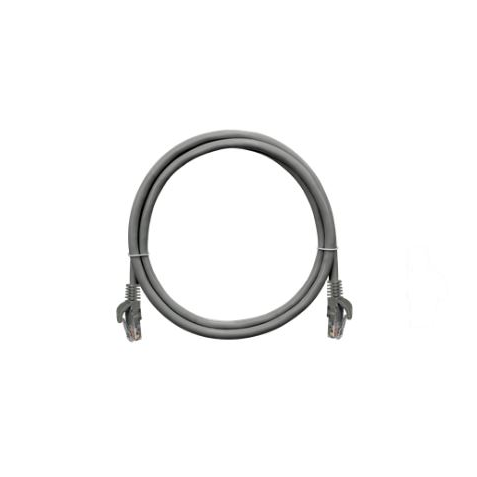 Nikomax Patch kábel UTP, Essential Series, CAT5e, LSZH, 0,3m, szürke (NMC-PC4UD55B-ES-003-C-GY)