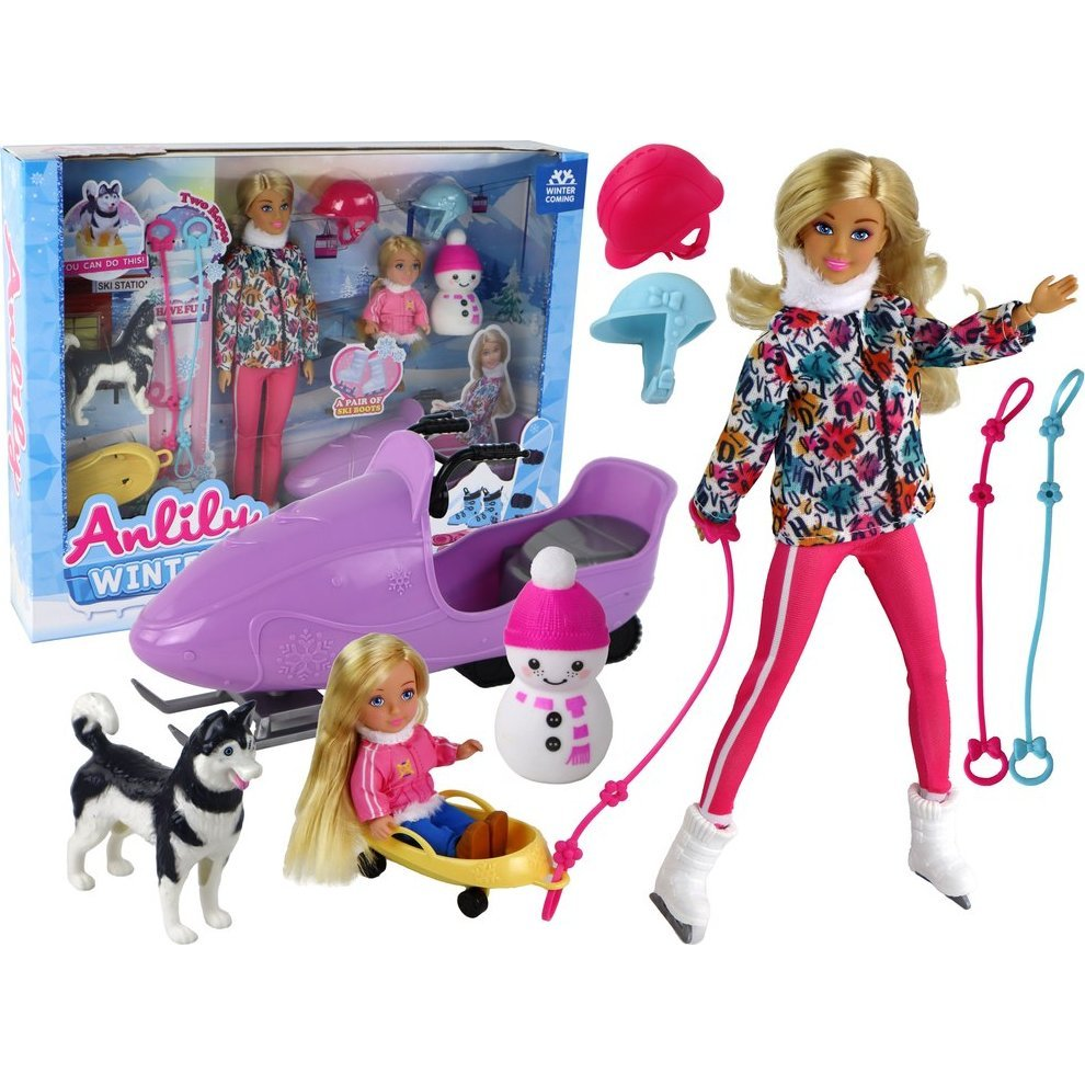 Baby Doll Anlily Korcsolya Kutya Téli Sportok (16178)