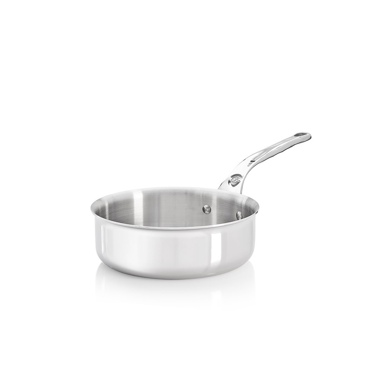 De Buyer Affinity Sauteuse 28cm Univerzális serpenyő - Inox (DB3730-28)