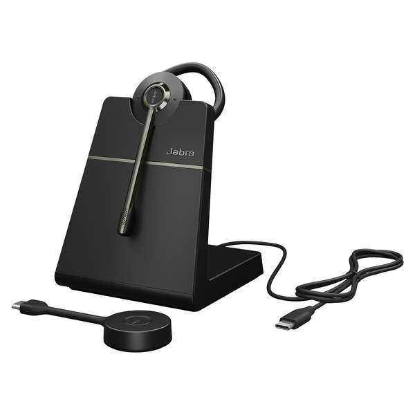 Jabra Engage 55 SE Headset Trådløs Kontor/Callcenter Sort