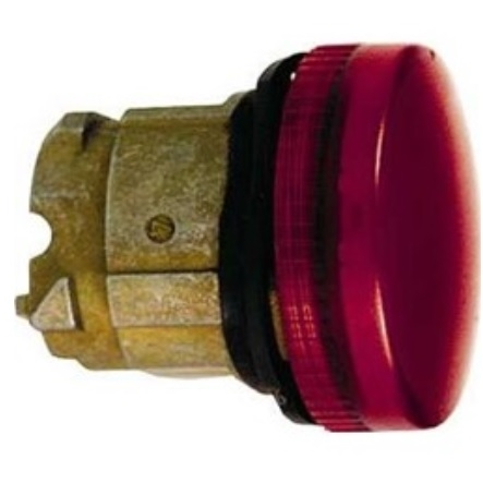 LED-es jelzőlámpa piros/króm, Schneider Electric Harmony ZB4BV043