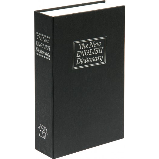 VOREL pénztár - könyvutánzat 180x115x55mm