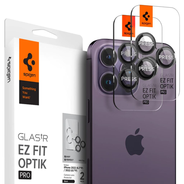 Tvrdené sklo Spigen pre Apple iPhone 14 Pro / 14 Pro Max 6 ks