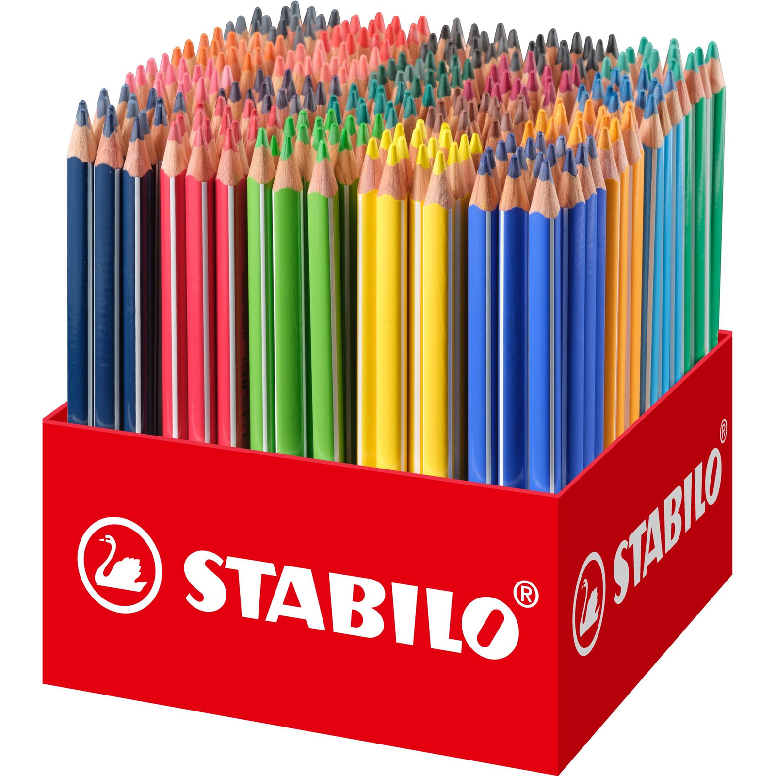 STABILO Trio vastag - 300 db-os kiszerelés - 20 különböző szín (4006381598248)