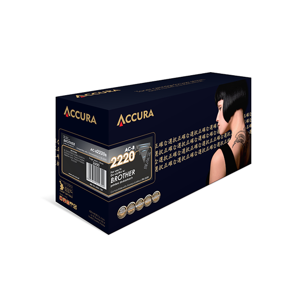 Toner Accura pro Brother AC-B2220B re černý (black)