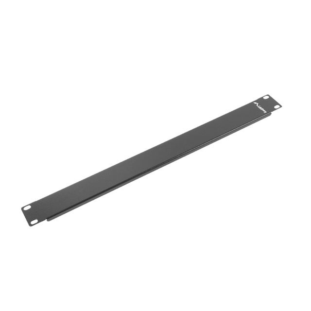 Lanberg takarópanel 19'' rack szekrényhez 1U fekete (AK-1401-B) (AK-1401-B)