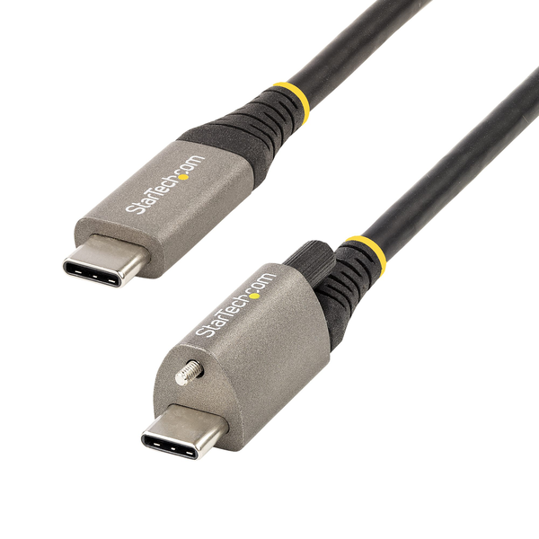 StarTech.com USB31CCTLKV1M USB-kabel USB 3.2 Gen 2 (3.1 Gen 2) 1 m USB C Sort, Grå