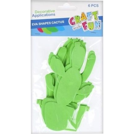  Craft with Fun Ozdoby dekoracyjne piankowe kaktusy