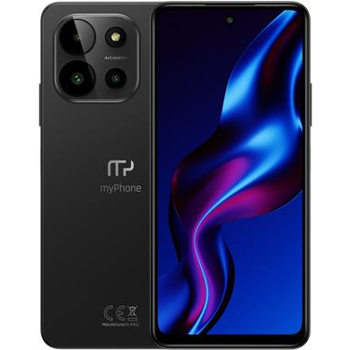 MyPhone N23 5G 6GB / 128GB, fekete (SMARTFON myPhone N23 5G cosmic black)