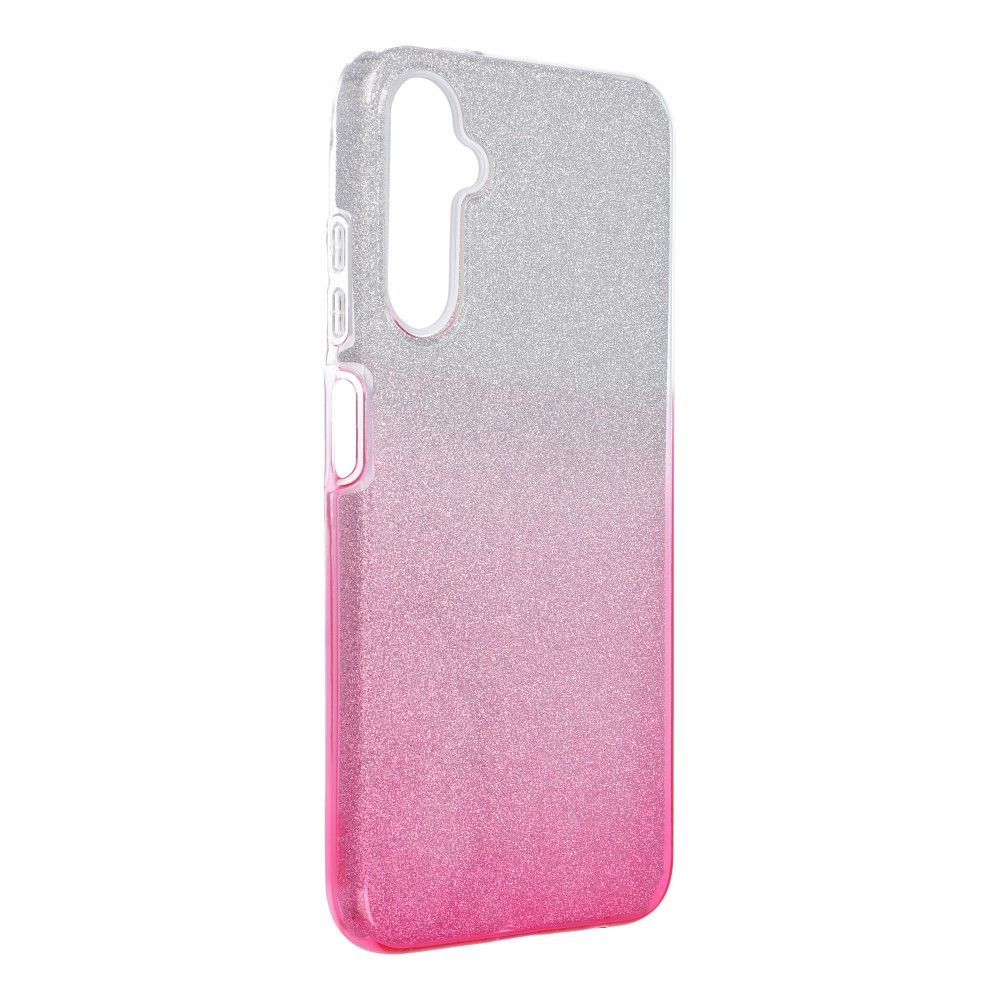 Samsung Galaxy A05s SM-A057F, Szilikon tok, csillogó, Forcell Shining, vörösarany/ezüst (5903396262432)
