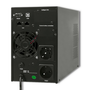 UPS Qoltec, On/line, 1 kVA, 800 W, LCD, USB, Черен
