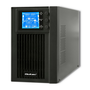 UPS Qoltec, On/line, 1 kVA, 800 W, LCD, USB, Черен