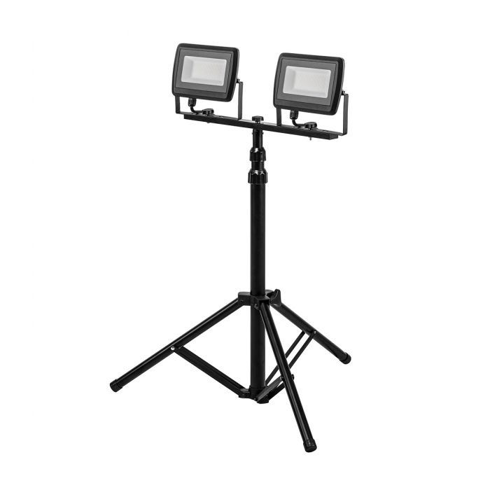 Neo Tools 99-062 Reflektor állványos dupla 2x50W SMD LED 9000lm 230V 1.8m (Neo Tools 99-062)