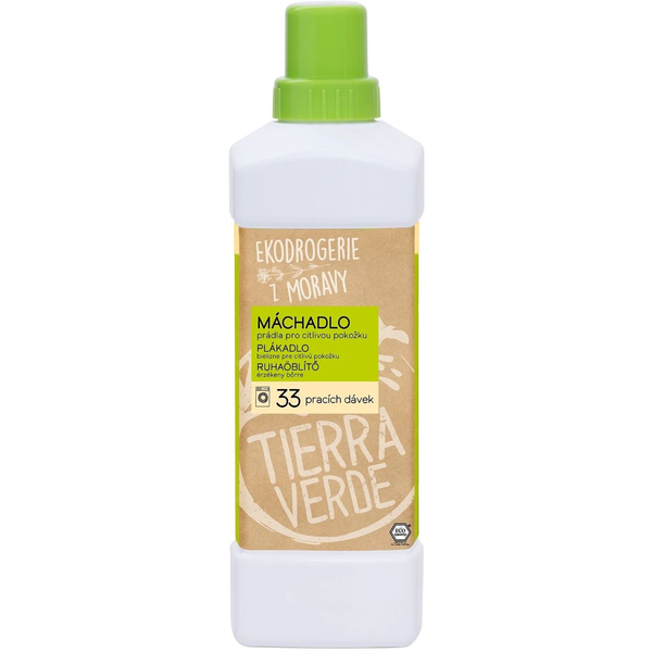 Tierra Verde ruhaöblítő érzékeny bőrre 1L (33 mosás) (8595691814859)