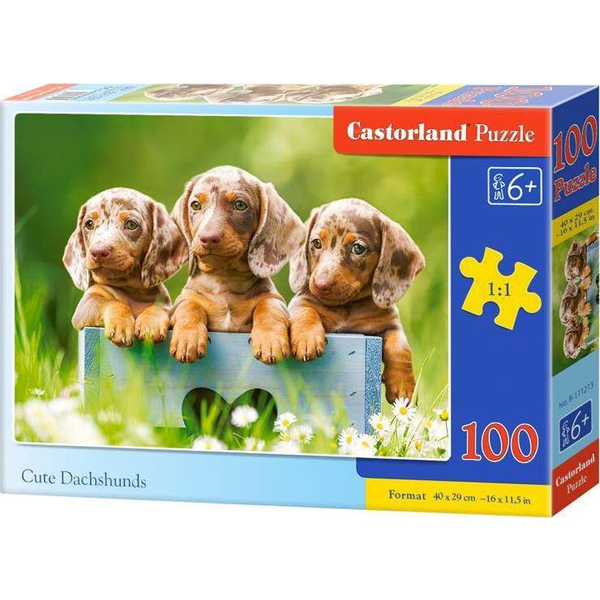Castorland B-111213 puslespil 100 stk Dyr