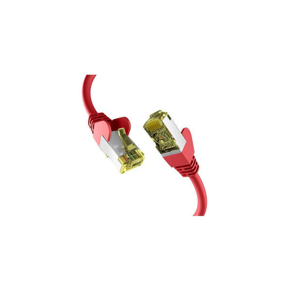 EFB CAT6a ROT 10m Patchkabel S/FTP PIMF