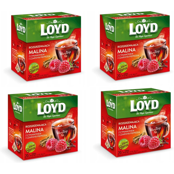 Loyd Tea Málna-Fahéj 20x2g